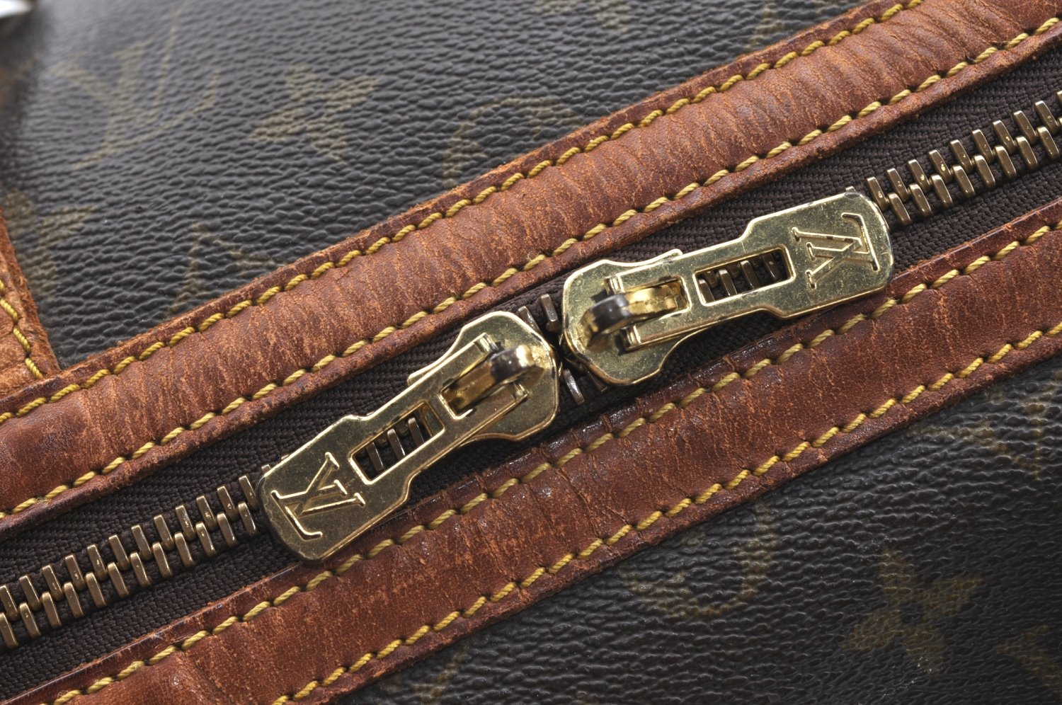 Authentic Louis Vuitton Monogram Sac Souple 45 Hand Boston Bag M41624 LV K5417