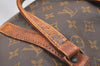 Authentic Louis Vuitton Monogram Sac Souple 35 Hand Boston Bag Old Model K5420