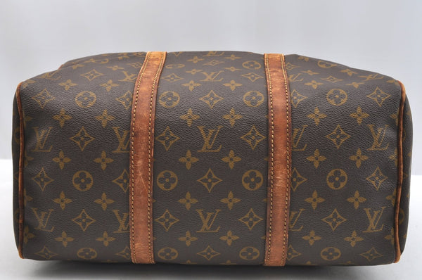 Authentic Louis Vuitton Monogram Sac Souple 35 Hand Boston Bag Old Model K5420