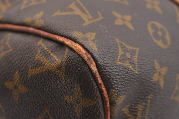 Authentic Louis Vuitton Monogram Sac Souple 35 Hand Boston Bag Old Model K5420