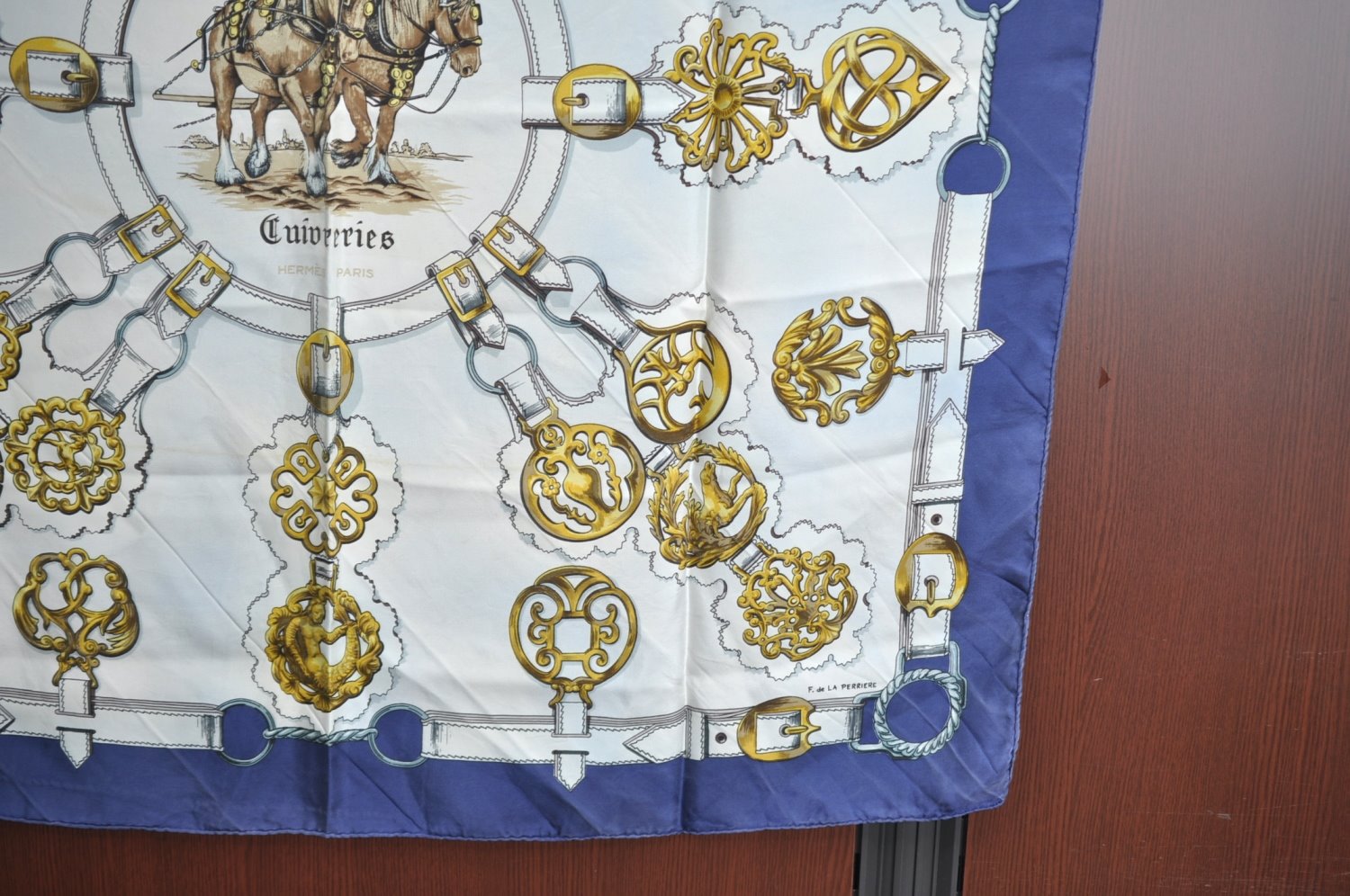 Authentic HERMES Carre 90 Scarf 