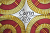 Authentic HERMES Carre 90 Scarf "Eperon d'or" Silk Bordeaux Red K5452