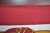 Authentic HERMES Carre 90 Scarf "Eperon d'or" Silk Bordeaux Red K5452