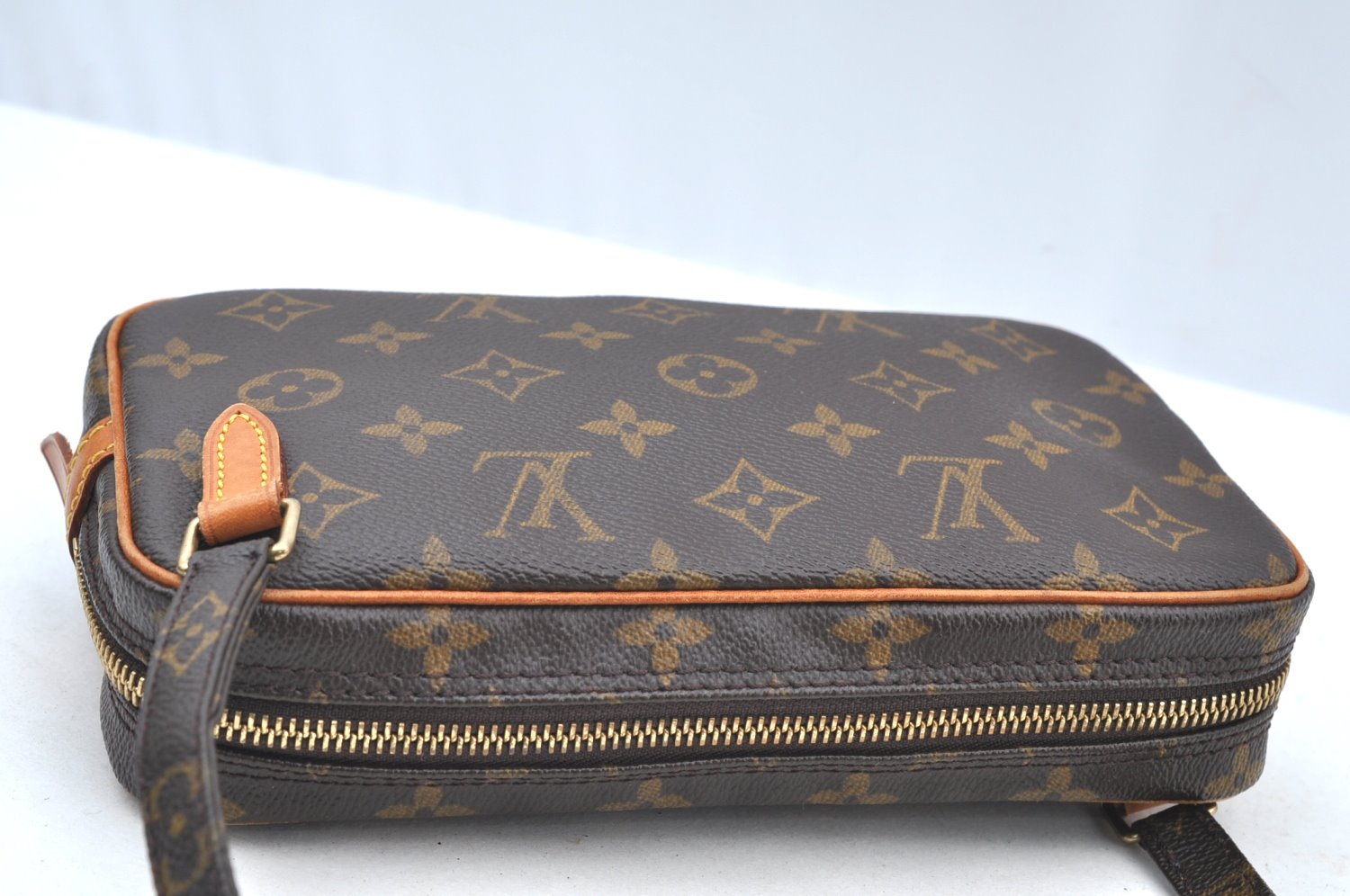 Auth Louis Vuitton Monogram Marly Bandouliere Shoulder Cross Bag M51828 LV K5462