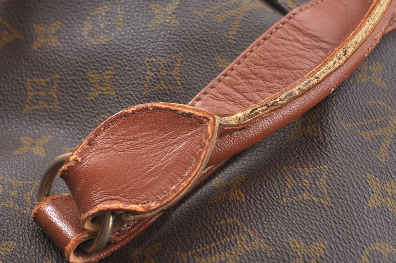 Auth Louis Vuitton Monogram Sac Weekend GM Vintage Tote Hand Bag Old Model K5465