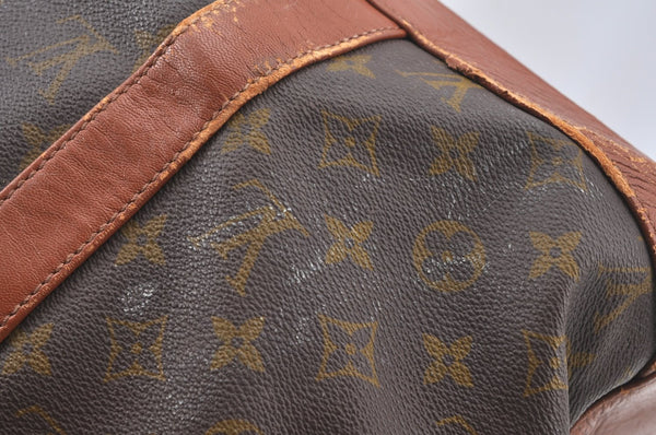 Auth Louis Vuitton Monogram Sac Weekend GM Vintage Tote Hand Bag Old Model K5465