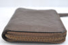 Authentic Louis Vuitton Monogram Empreinte Zippy Coin Purse M60553 Brown K5469