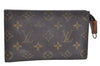Authentic Louis Vuitton Monogram Pouch For Bucket PM LV K5472