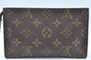 Authentic Louis Vuitton Monogram Pouch For Bucket PM LV K5472