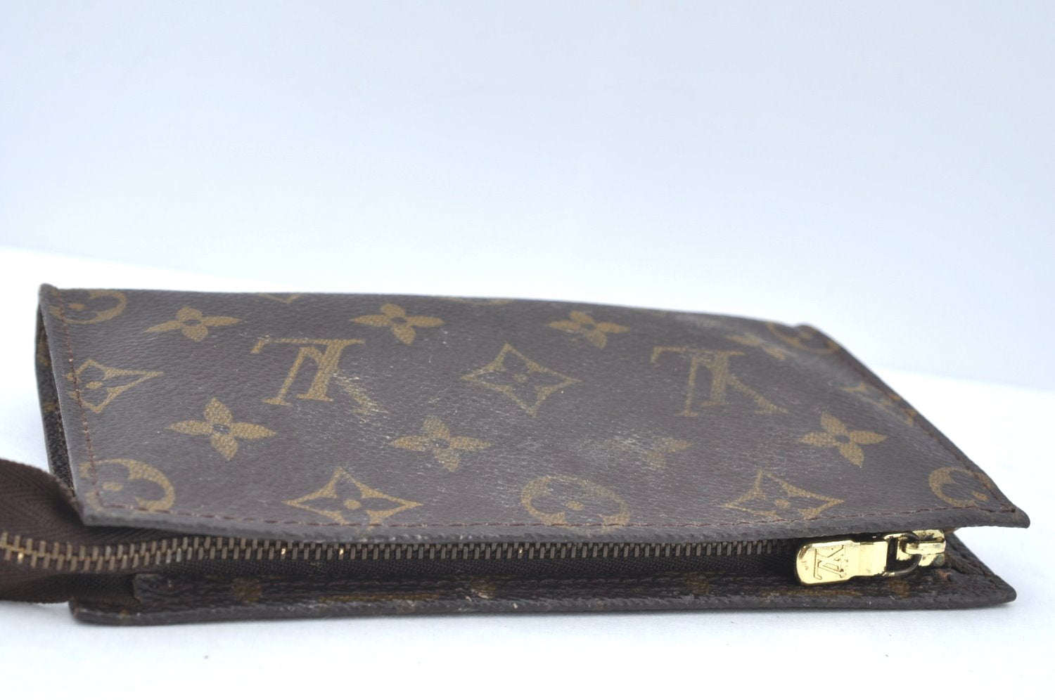 Authentic Louis Vuitton Monogram Pouch For Bucket PM LV K5472