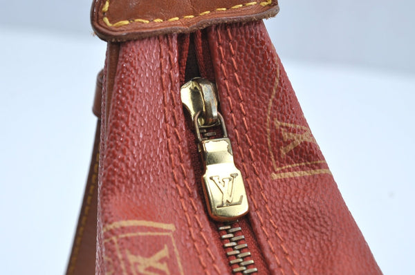 Authentic Louis Vuitton Cup Le Touquet Shoulder Cross Bag Orange M80027 LV K5474