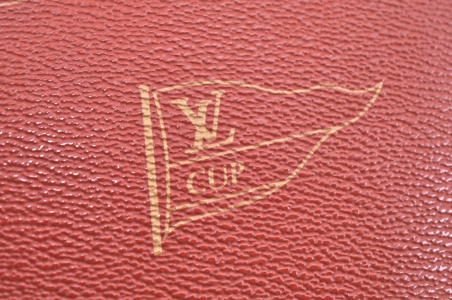 Authentic Louis Vuitton Cup Le Touquet Shoulder Cross Bag Orange M80027 LV K5474