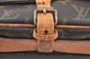 Authentic Louis Vuitton Monogram Cartouchiere PM M51254 Shoulder Cross Bag K5476