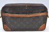 Authentic Louis Vuitton Monogram Compiegne 28 Clutch Hand Bag M51845 LV K5481