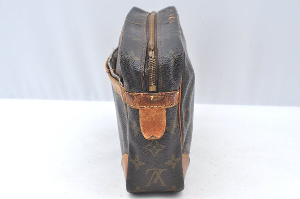 Authentic Louis Vuitton Monogram Compiegne 28 Clutch Hand Bag M51845 LV K5481