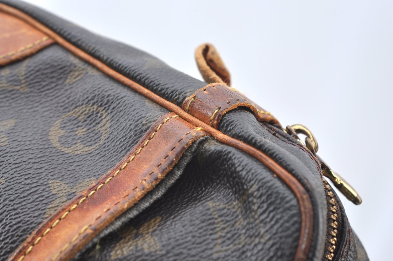 Authentic Louis Vuitton Monogram Compiegne 28 Clutch Hand Bag M51845 LV K5481