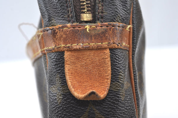 Authentic Louis Vuitton Monogram Compiegne 28 Clutch Hand Bag M51845 LV K5481