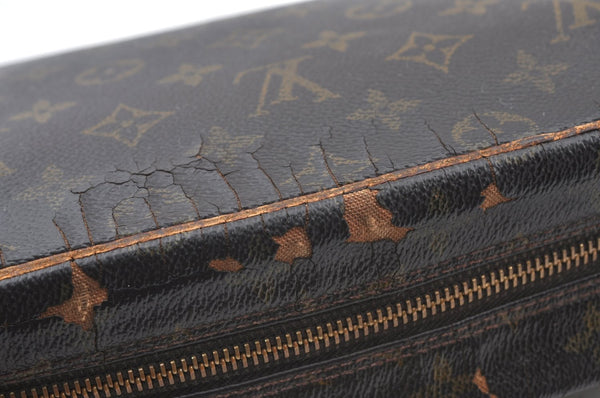 Authentic Louis Vuitton Monogram Compiegne 28 Clutch Hand Bag M51845 LV K5481