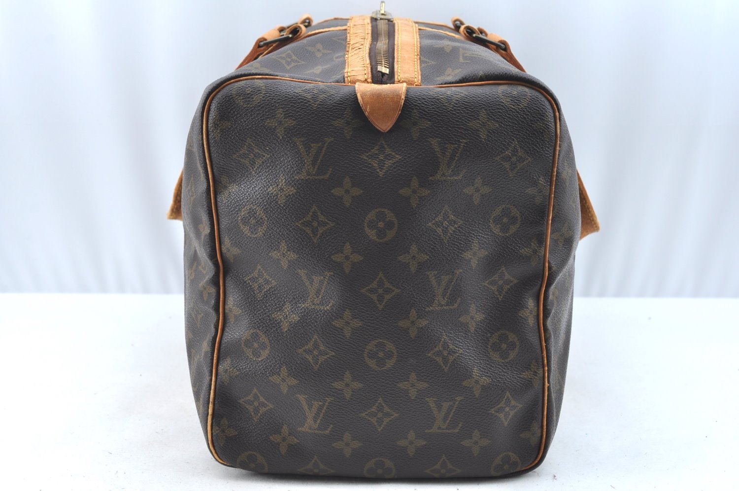 Authentic Louis Vuitton Monogram Sac Souple 45 Hand Boston Bag M41624 LV K5482