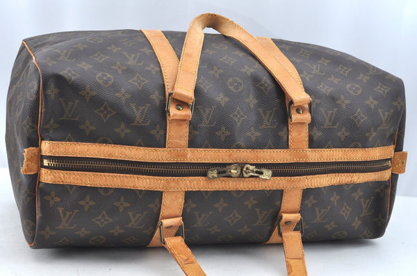 Authentic Louis Vuitton Monogram Sac Souple 45 Hand Boston Bag M41624 LV K5482