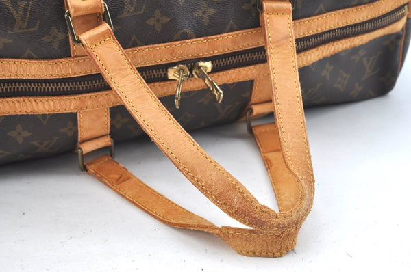 Authentic Louis Vuitton Monogram Sac Souple 45 Hand Boston Bag M41624 LV K5482
