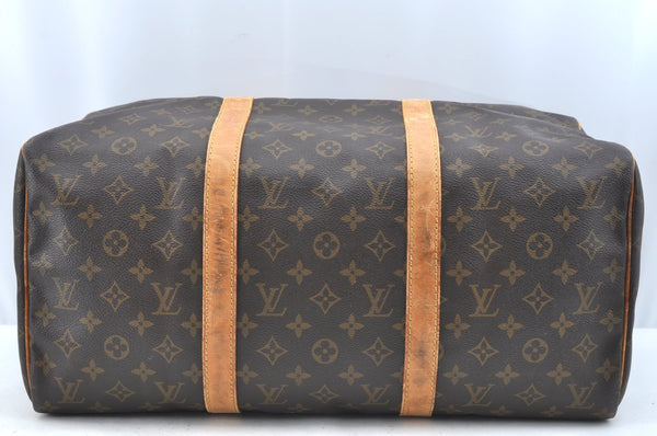 Authentic Louis Vuitton Monogram Sac Souple 45 Hand Boston Bag M41624 LV K5482