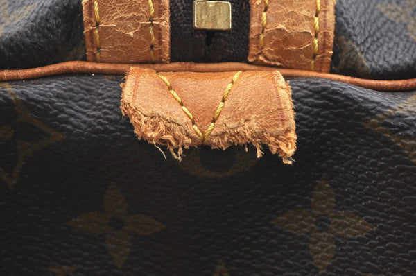 Authentic Louis Vuitton Monogram Sac Souple 45 Hand Boston Bag M41624 LV K5482