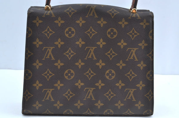Authentic Louis Vuitton Monogram Malesherbes Hand Bag Purse M51379 LV K5495