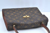 Authentic Louis Vuitton Monogram Malesherbes Hand Bag Purse M51379 LV K5495