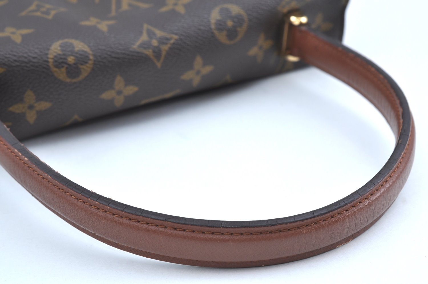 Authentic Louis Vuitton Monogram Malesherbes Hand Bag Purse M51379 LV K5495