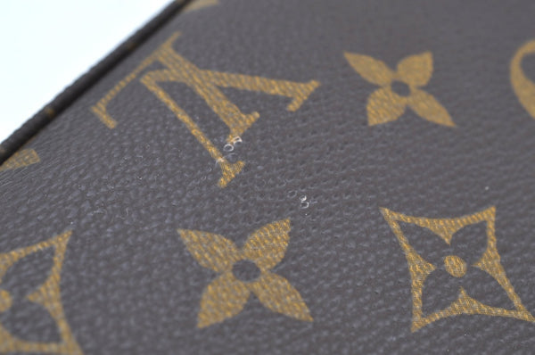 Authentic Louis Vuitton Monogram Malesherbes Hand Bag Purse M51379 LV K5495