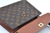 Authentic Louis Vuitton Monogram Malesherbes Hand Bag Purse M51379 LV K5495