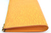 Authentic Louis Vuitton Epi Pochette Accessoires Pouch Yellow M52959 LV K5499