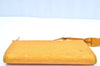 Authentic Louis Vuitton Epi Pochette Accessoires Pouch Yellow M52959 LV K5499