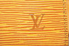 Authentic Louis Vuitton Epi Pochette Accessoires Pouch Yellow M52959 LV K5499