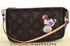 Auth Louis Vuitton Monogram Panda Pochette Accessoires Pouch M51981 LV K5500