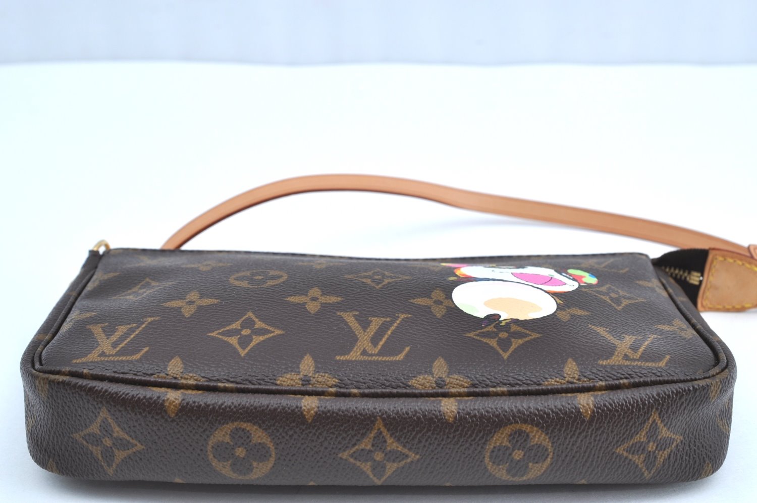 Auth Louis Vuitton Monogram Panda Pochette Accessoires Pouch M51981 LV K5500