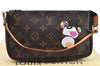 Auth Louis Vuitton Monogram Panda Pochette Accessoires Pouch M51981 LV K5501