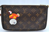 Auth Louis Vuitton Monogram Panda Pochette Accessoires Pouch M51981 LV K5501