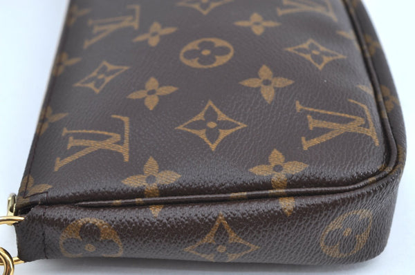 Auth Louis Vuitton Monogram Panda Pochette Accessoires Pouch M51981 LV K5501