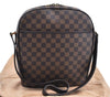 Authentic Louis Vuitton Damier Ipanema GM Shoulder Cross Bag N51292 LV K5509