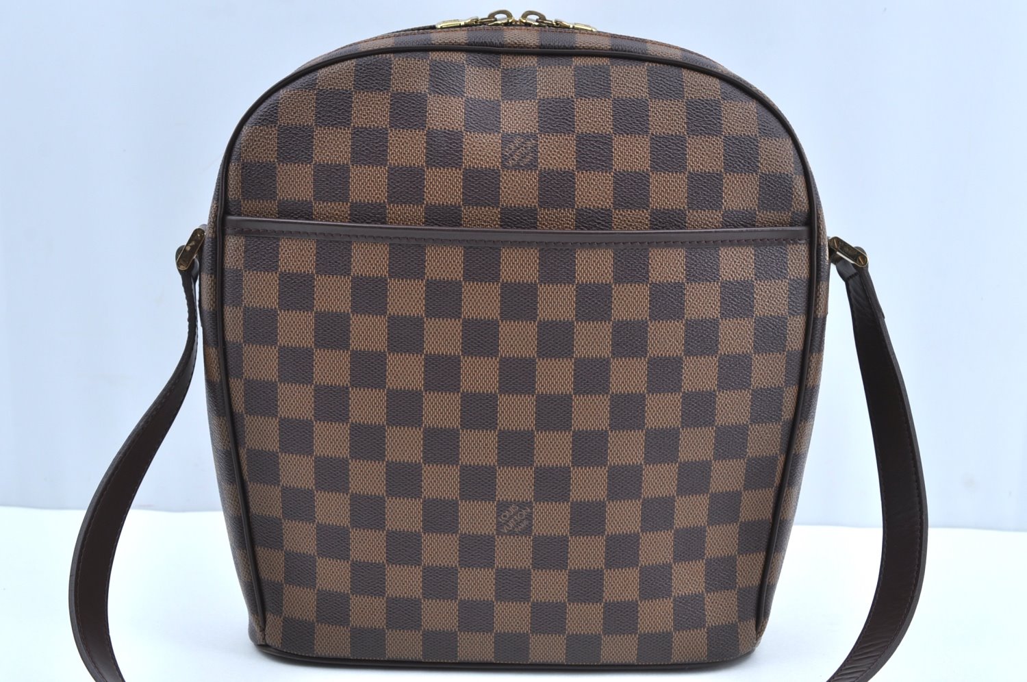 Authentic Louis Vuitton Damier Ipanema GM Shoulder Cross Bag N51292 LV K5509