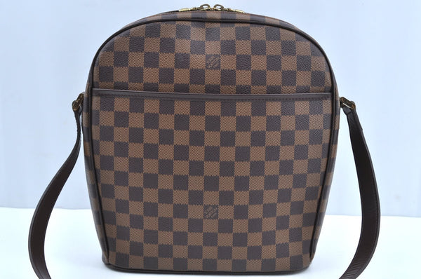 Authentic Louis Vuitton Damier Ipanema GM Shoulder Cross Bag N51292 LV K5509