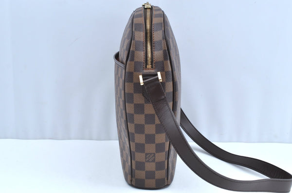 Authentic Louis Vuitton Damier Ipanema GM Shoulder Cross Bag N51292 LV K5509