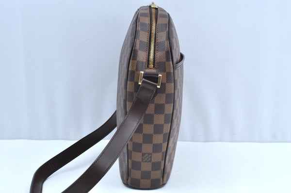 Authentic Louis Vuitton Damier Ipanema GM Shoulder Cross Bag N51292 LV K5509