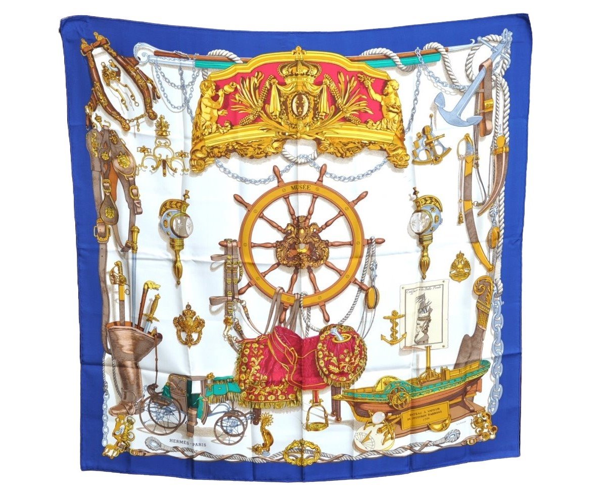 Authentic HERMES Carre 90 Scarf 