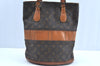 Authentic Louis Vuitton Monogram Bucket GM Shoulder Bag T42236 USA Model K5521