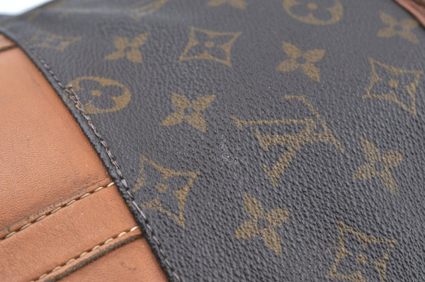 Authentic Louis Vuitton Monogram Bucket GM Shoulder Bag T42236 USA Model K5521