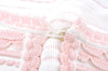 Authentic Christian Dior Cardigan Rayon USA Size 6 Light Pink CD K5523