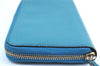 Authentic GUCCI Vintage Long Wallet Purse Leather 449347 Blue K5525